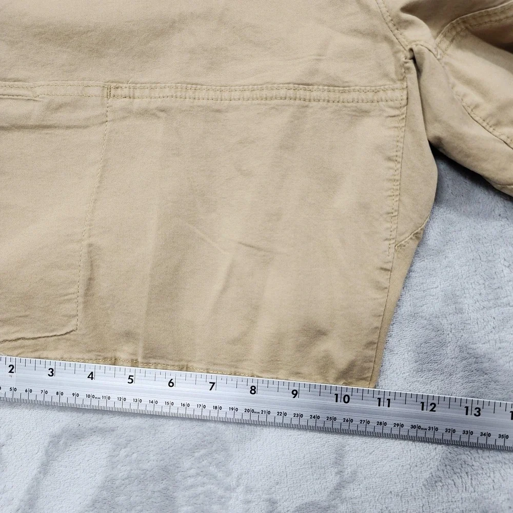 NEW Wrangler Shorts Mens 36 Beige ATG All Terrain Gear Utility Cargo 9